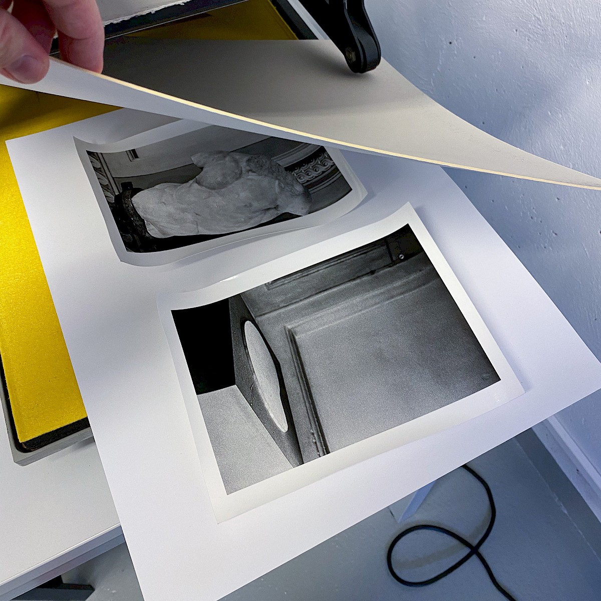 Silver Gelatin Process: 6. Flattening
