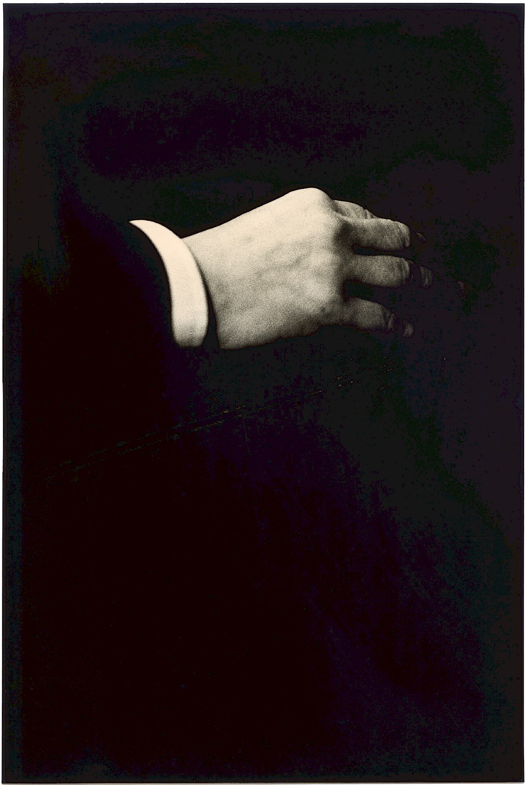 Untitled (hand), silver gelatin photograph by Mikael Siirilä