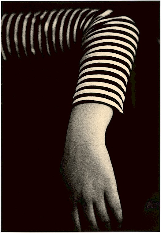 Untitled (arm), silver gelatin photograph by Mikael Siirilä