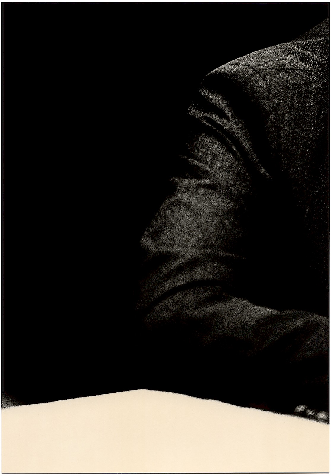 Untitled (suit and table), by Mikael Siirilä